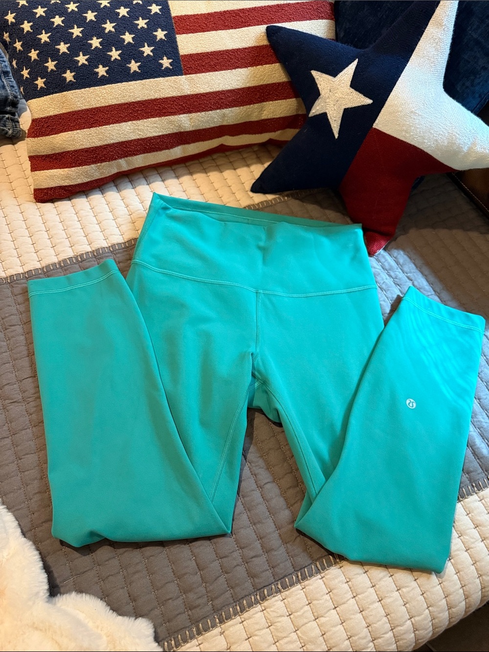 lululemon athletica Teal Performance Leggings